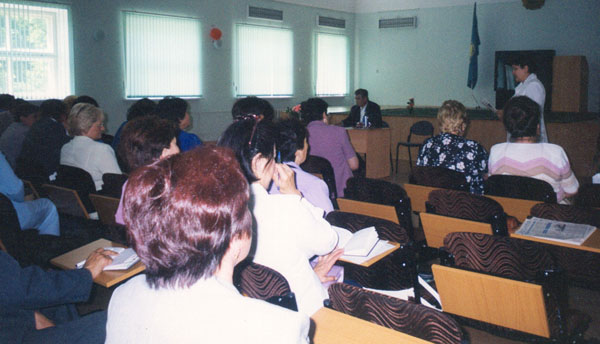 Встреча с директорами школ г.Астана